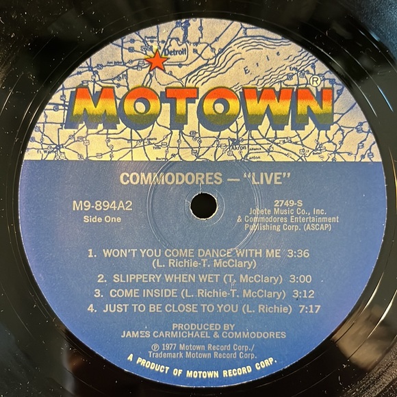Commodores - “Live” Vinyl 2x LP - Picture 4 of 7